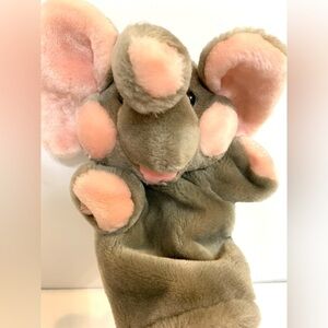 Vintage Dakin Elephant Hand Puppet 1985